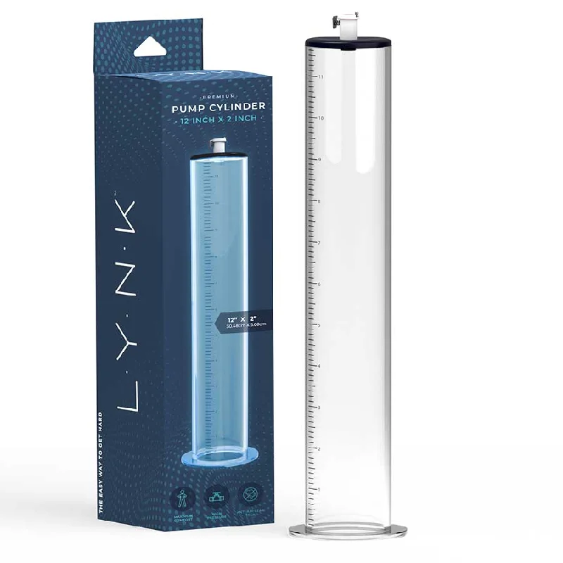 12 Inch Penis Pump Cylinder High Performance Pumping Tube by Lynk Pleasure