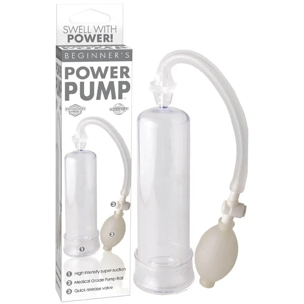 Beginner's Power Penis Pump - Clear