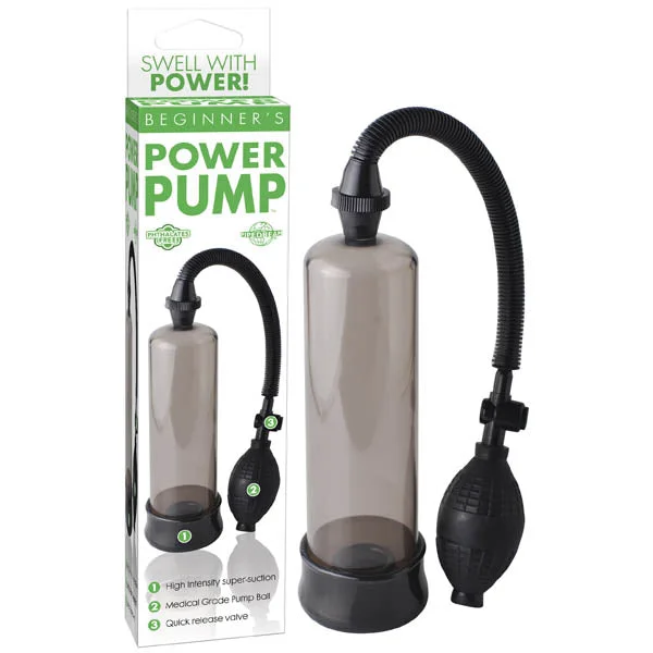 Beginner's Power Penis Pump - Smokey