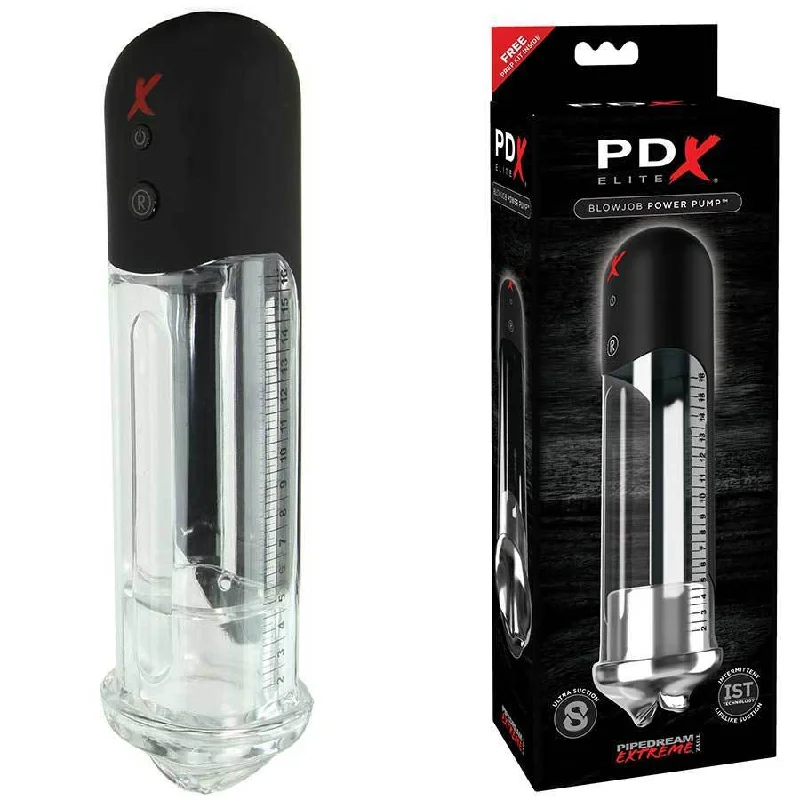 PDX Elite Blowjob Power Pump | Automatic Sucking Penis Pump