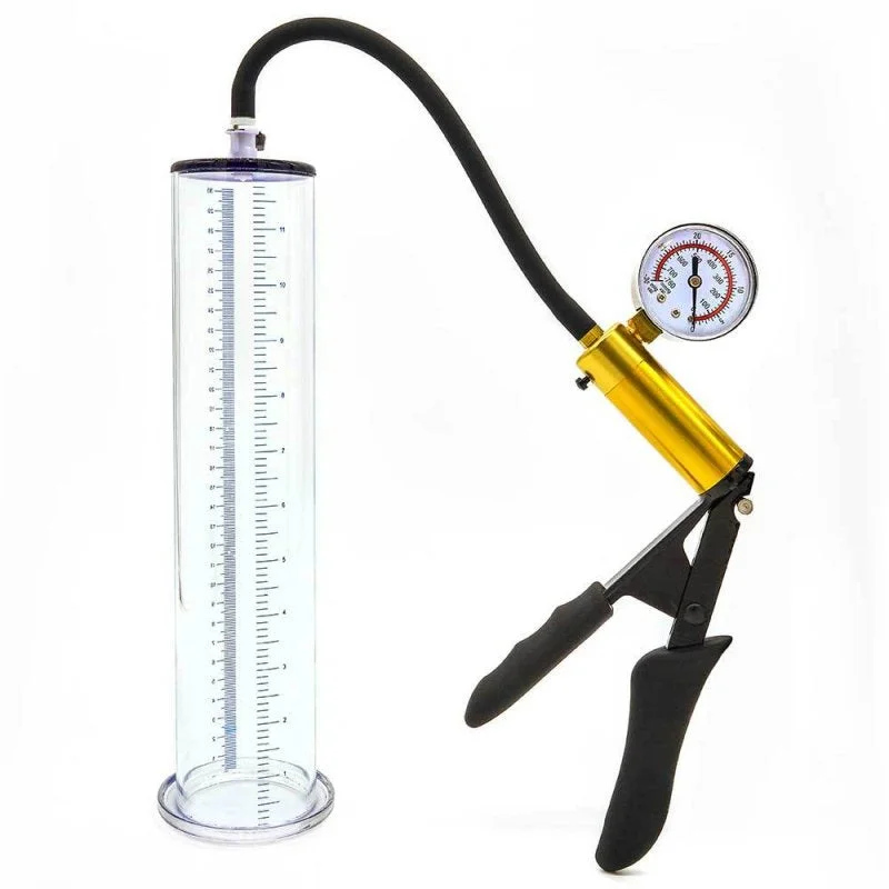 Endurance Pro Penis Pump with PSI Gauge 12 Inch x 2.25 Inch