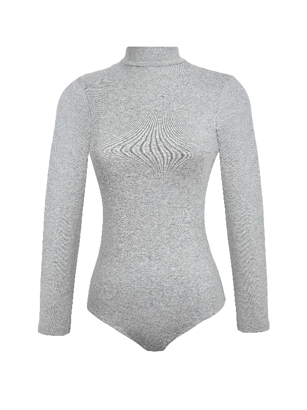 Mockneck Turtleneck Bodysuit