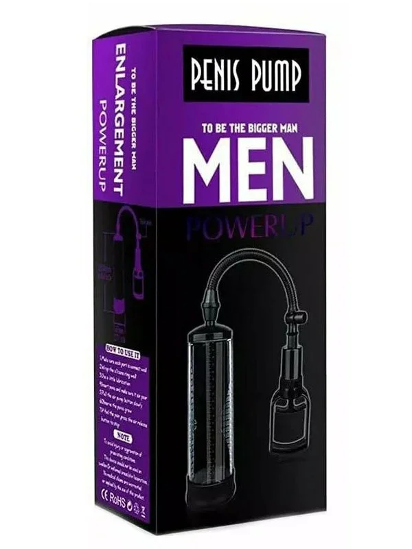 Power Up Pull Rod Penis Pump Clear