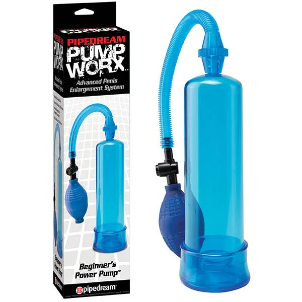 Pump Worx Beginner's Blue Power Penis Pump