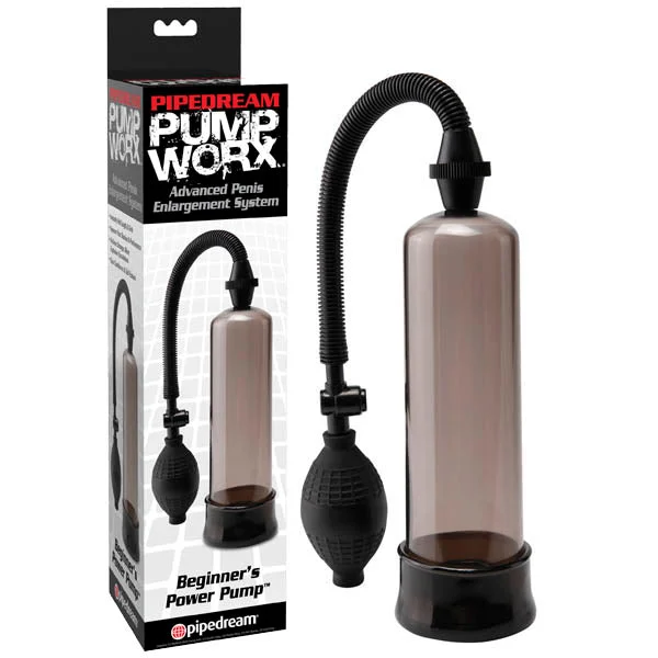 Pump Worx Beginner's Power Penis Pump - Smokey