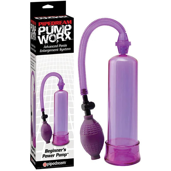 Pump Worx Beginner's Purple Power Penis Pump