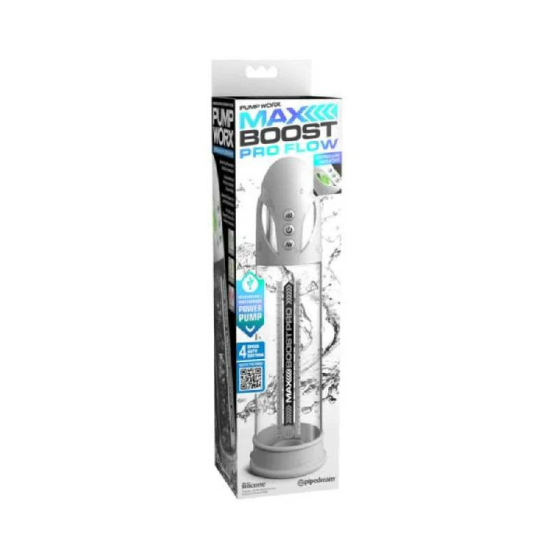 Pump Worx Max Boost Pro Flow White/clear