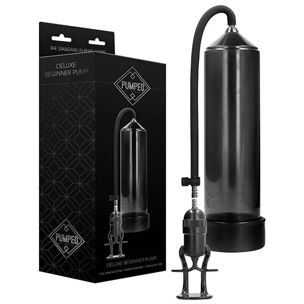 Pumped Deluxe Beginner Penis Pump - Black