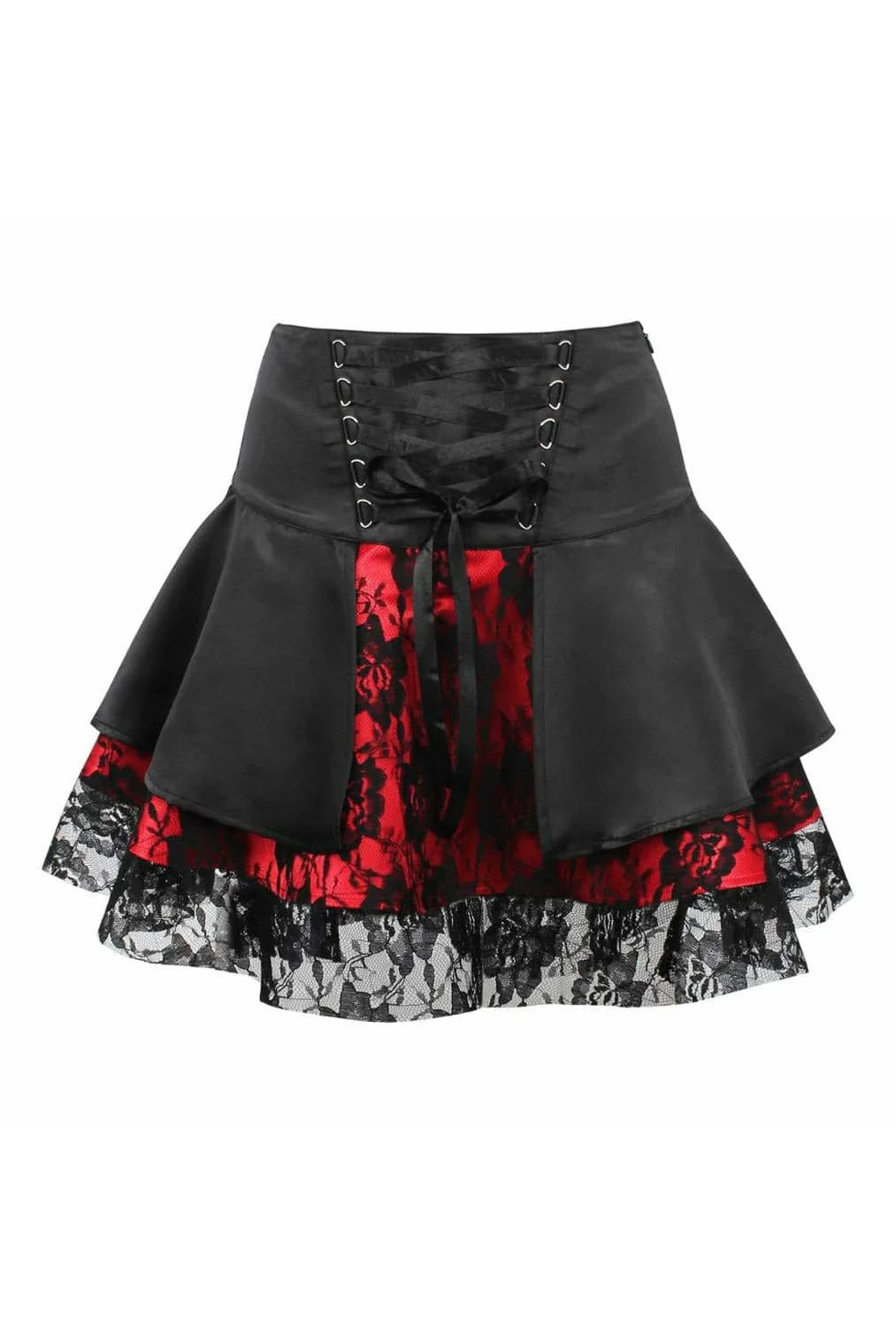 Red/Black Mini Skirt 3/5/6X