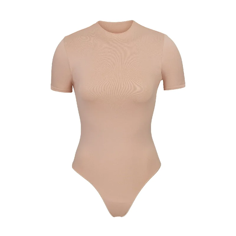 ESSENTIAL T-SHIRT BODYSUIT | SANDSTONE