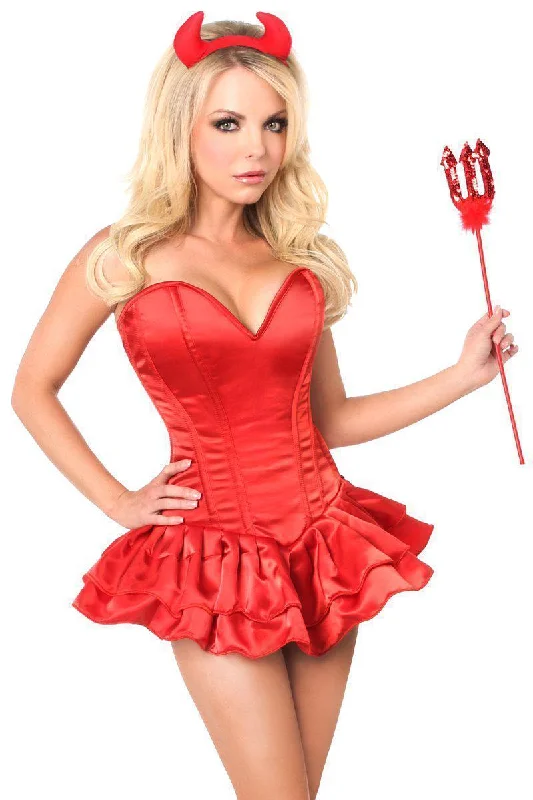 Top Drawer Plus Size Delicious Devil Corset Dress Costume