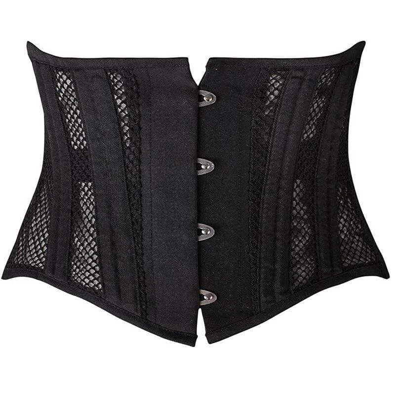 Women's Gothic Mesh Underbust Corsets