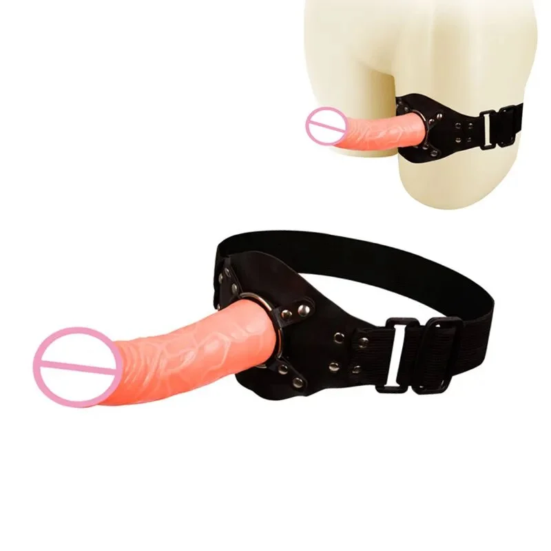 Baile Bondage Restraint Thigh Strap On Anal Big Dildo, Adjustable Harness Fake Penis Leg Strapon Dick Sex Toys For Women Lesbian