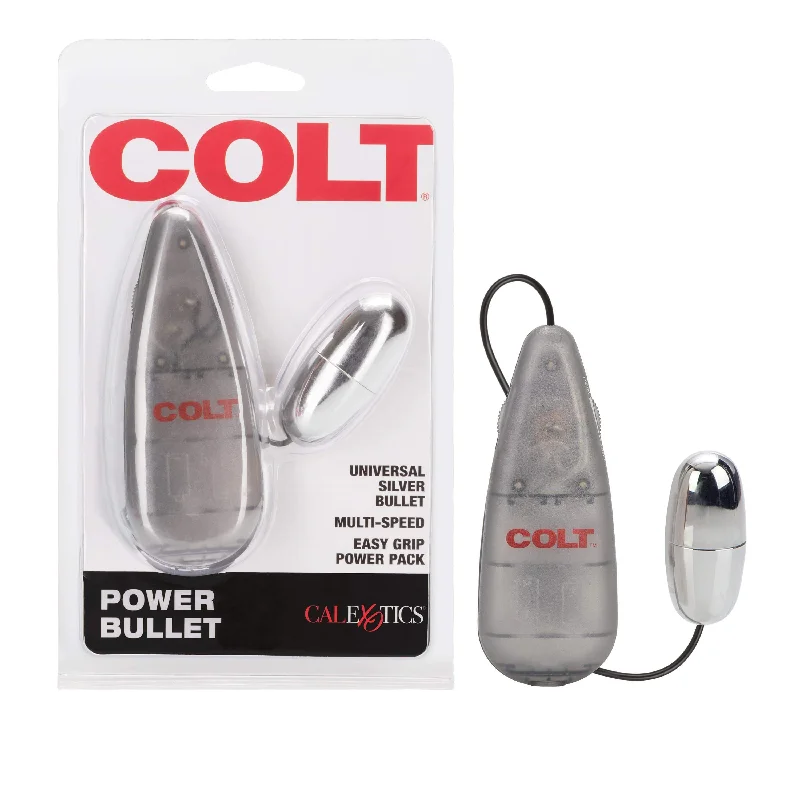 California Exotics - COLT Multi Speed Power Pak Bullet with Remote (Silver)