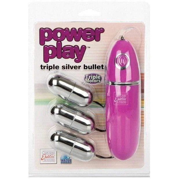 California Exotics - Power Play Triple Silver Bullet (Silver)