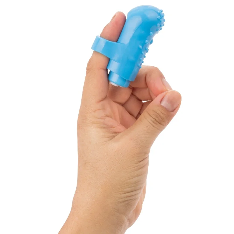 Charged Fingo Rechargeable Finger Vibe - Blue