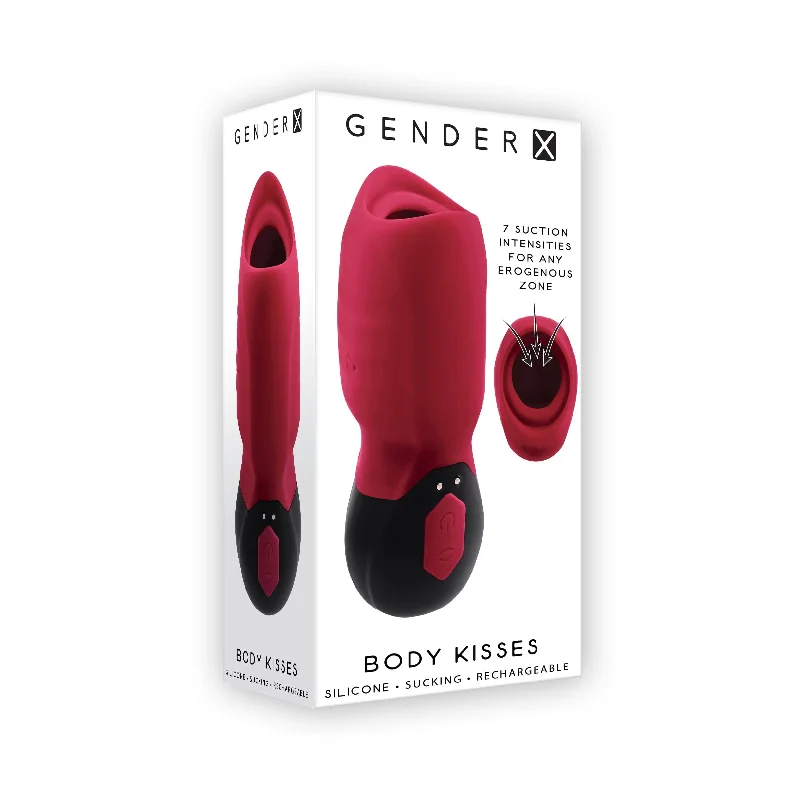 Evolved - Gender X Body Kisses Clit Massager (Red)