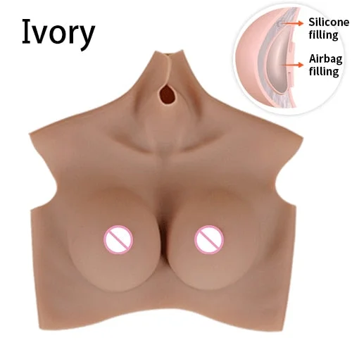 short breast ivory