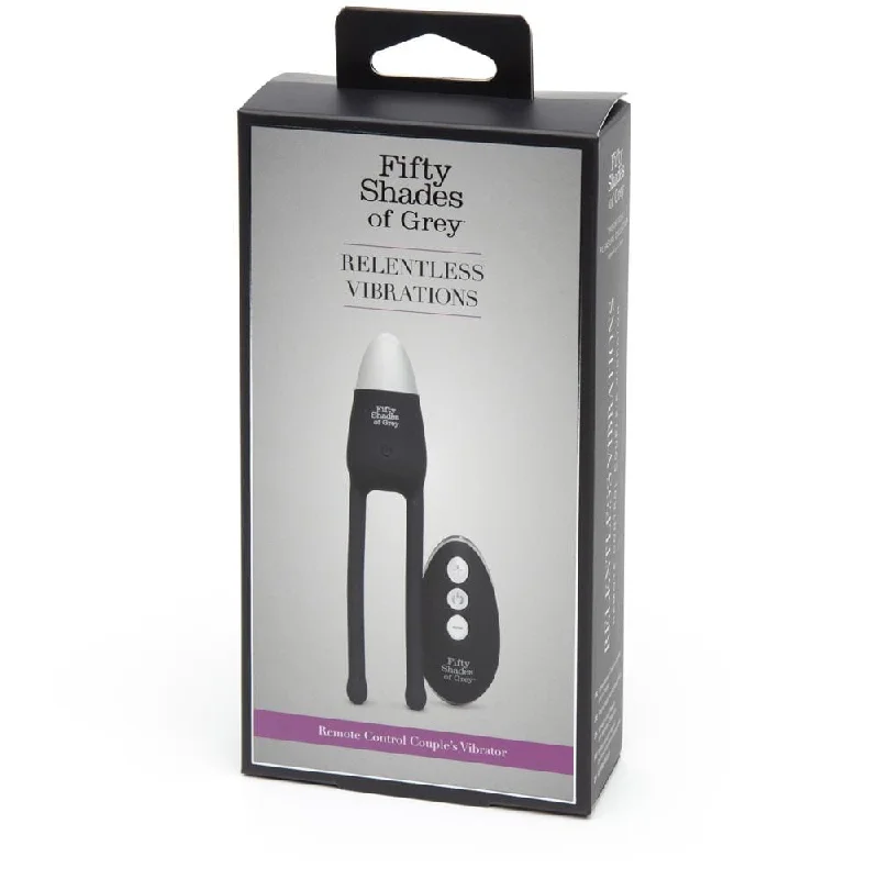 Fifty Shades of Grey - Relentless Vibrations Remote Control Couple's Vibrator (Black)