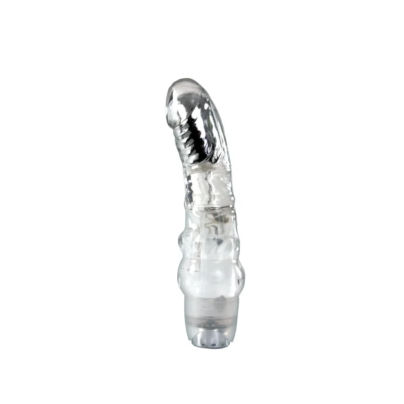 Jelly Rancher 6" Vibrating Massager - Clear