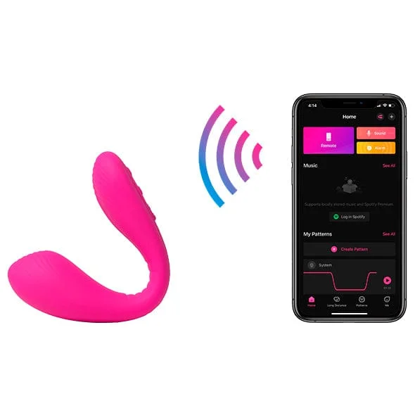 Lovense - Dolce App-Controlled Couple Dual Vibrator (Pink)