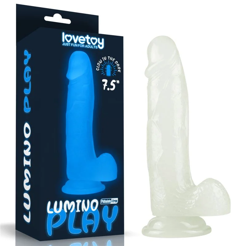 Lumino Play - Dildo 7.5" - Glow In The Dark