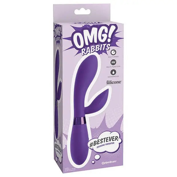 Omg! Rabbits (hash Tag) Bestever - Purple