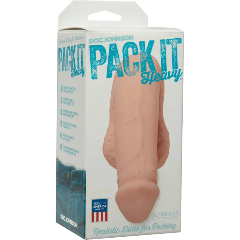 Pack It - Heavy Realistic Dildo - White