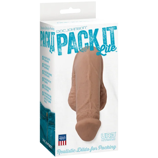 Pack It - Lite Realistic Dildo - Caramel