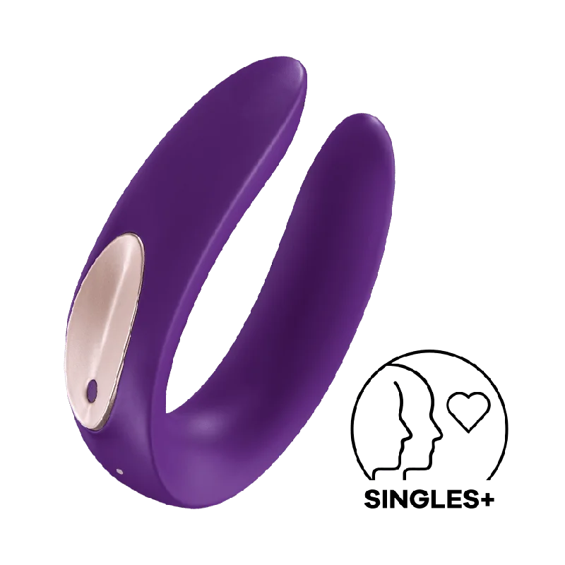 Satisfyer - Partner Plus Couple Vibrator (Purple)