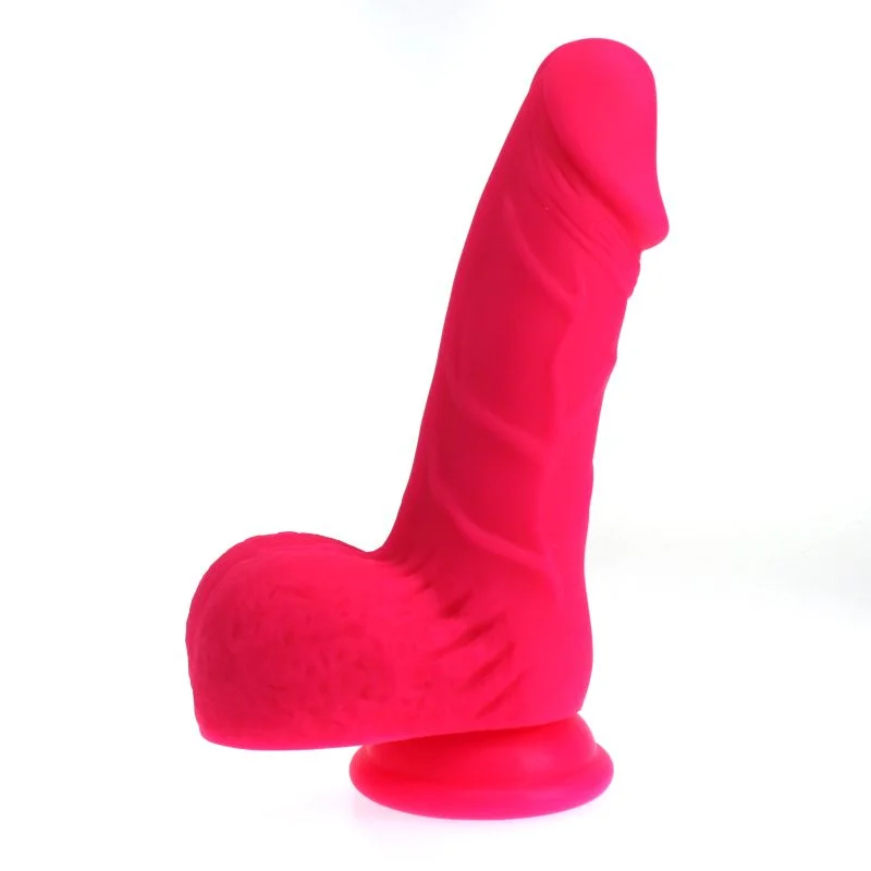 Pedro Thick Realistic Cock with Balls - Pink