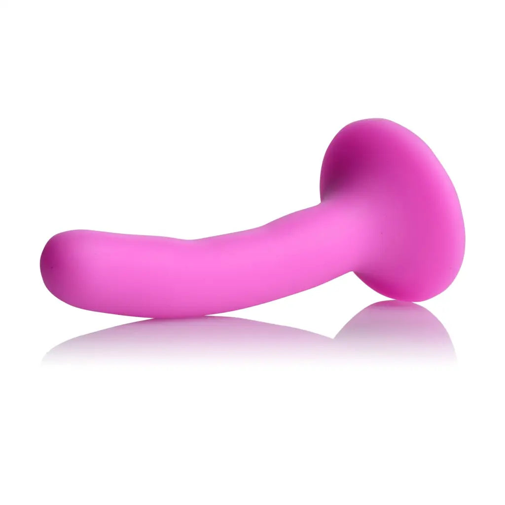 Pink Silicone Strap-on Dildo