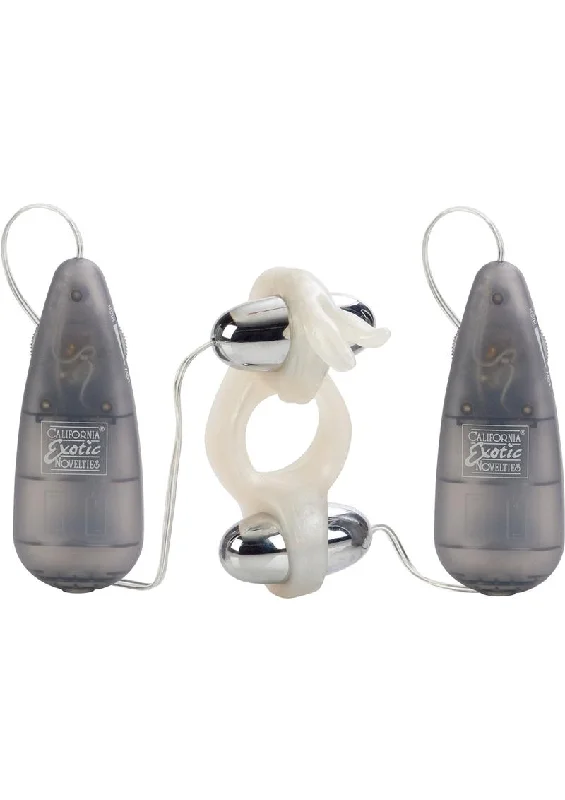 Rockin Rabbit Vibrating Cock Rings Cock Ring with Clitoral Stimulation and Remote Control