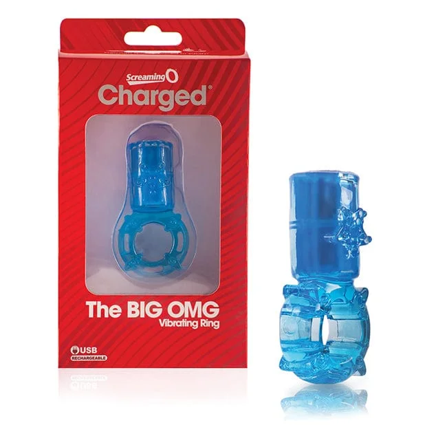 TheScreamingO - Charged The Big OMG Vibrating Cock Ring (Blue)