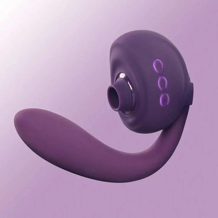 Tracy's Dog - OG 3 Detachable Clitoral Sucking Vibrator (Purple)