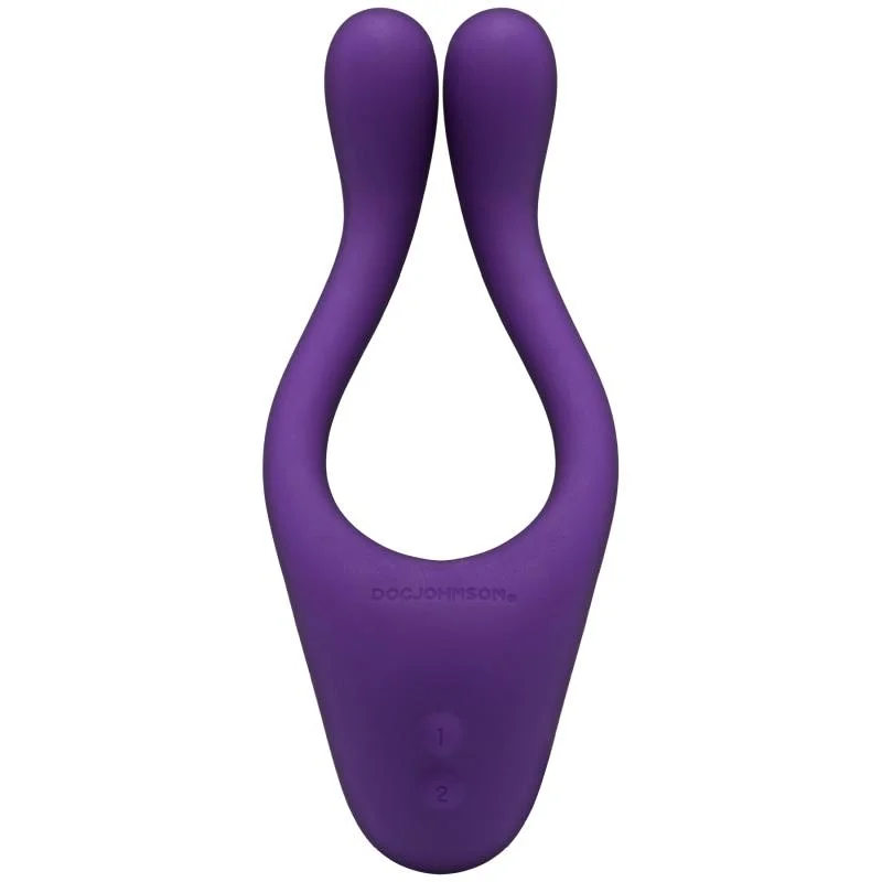 Tryst Multi Erogenous Zone Silicone Massager - Purple